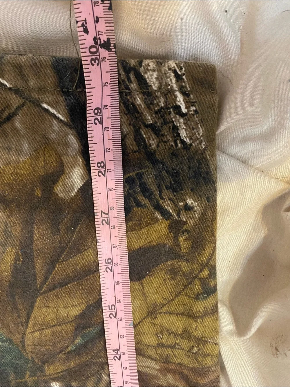 VTG Gorpcore Wrangler Double Knee Camo Jeans + Liberty Pocket Tee Set (42x30)